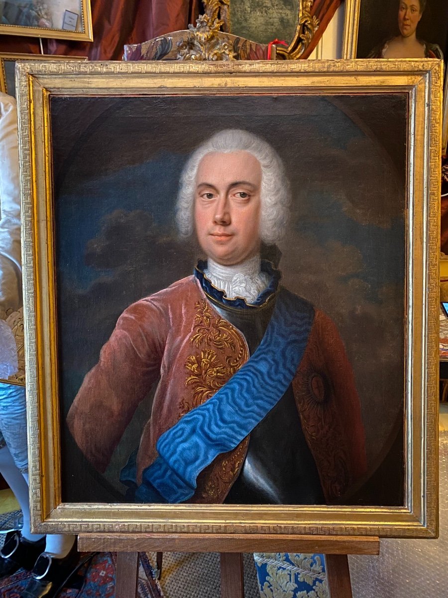 Lord Anglais, Chevalier de la Jarretière, XVIIIe.-photo-4