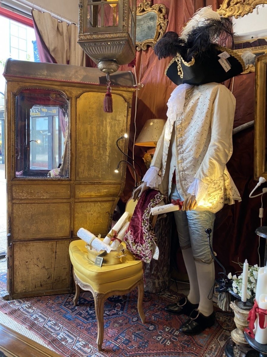 Sedan-chair.  The Golden Luxury Of An 18th Century Marquise Under Louis XV-photo-8