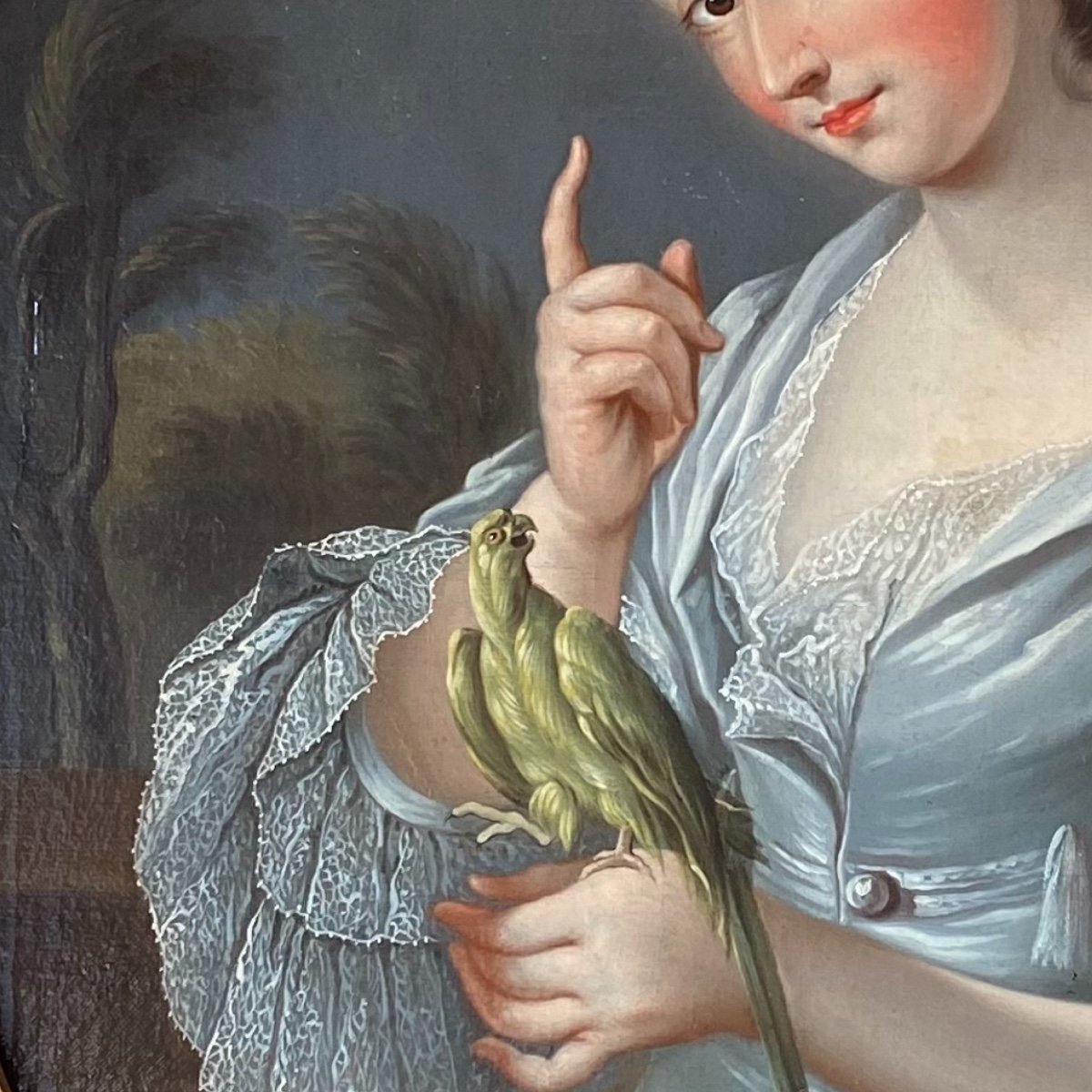 J-a Berthelot De Pléneuf, Marquise De Prie. Vers 1720. Jb Van Loo (atelier)-photo-1