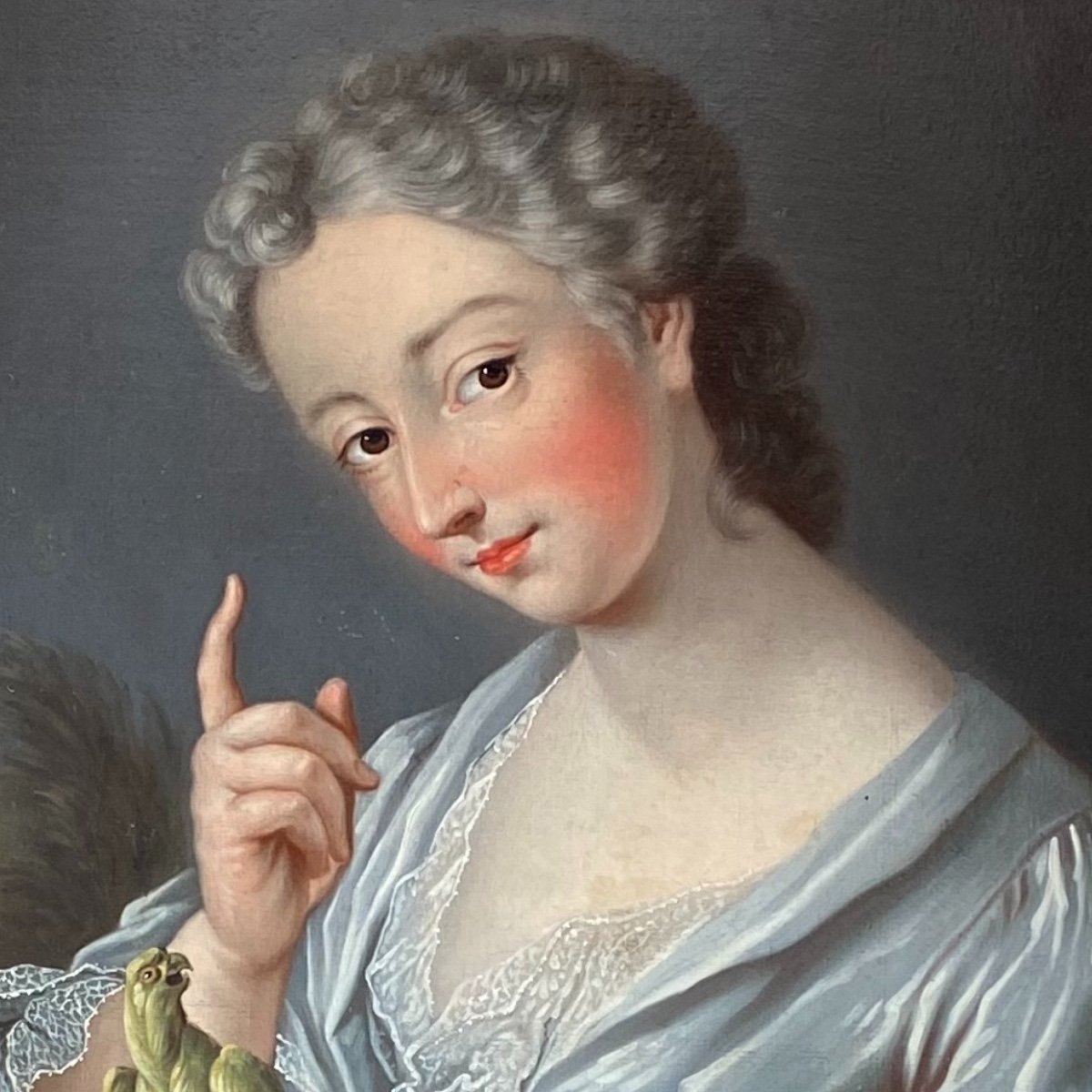 J-a Berthelot De Pléneuf, Marquise De Prie. Vers 1720. Jb Van Loo (atelier)-photo-2