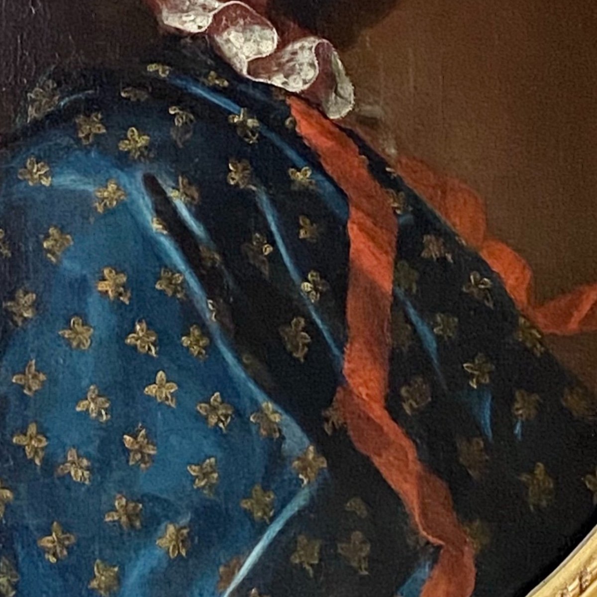 Attribué à Joseph Cellony. Beau portrait d’homme, Aix-Marseille  vers 1690. XVIIe-photo-1