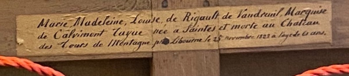 Marquise De Calvimont, V. 1785.  M G Capet (follower/workshop…).-photo-4