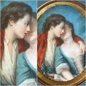 Tender Loving Feeling. 18th Century Pastel. Transition.