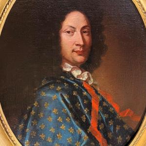 Attribué à Joseph Cellony. Beau portrait d’homme, Aix-Marseille  vers 1690. XVIIe