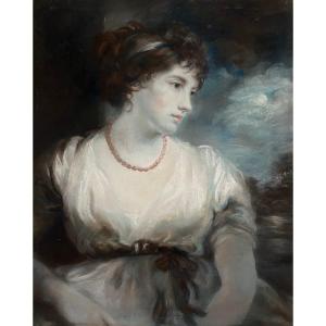 d'Apres John Hoppner (1758-1810) - Comtesse d'Oxford