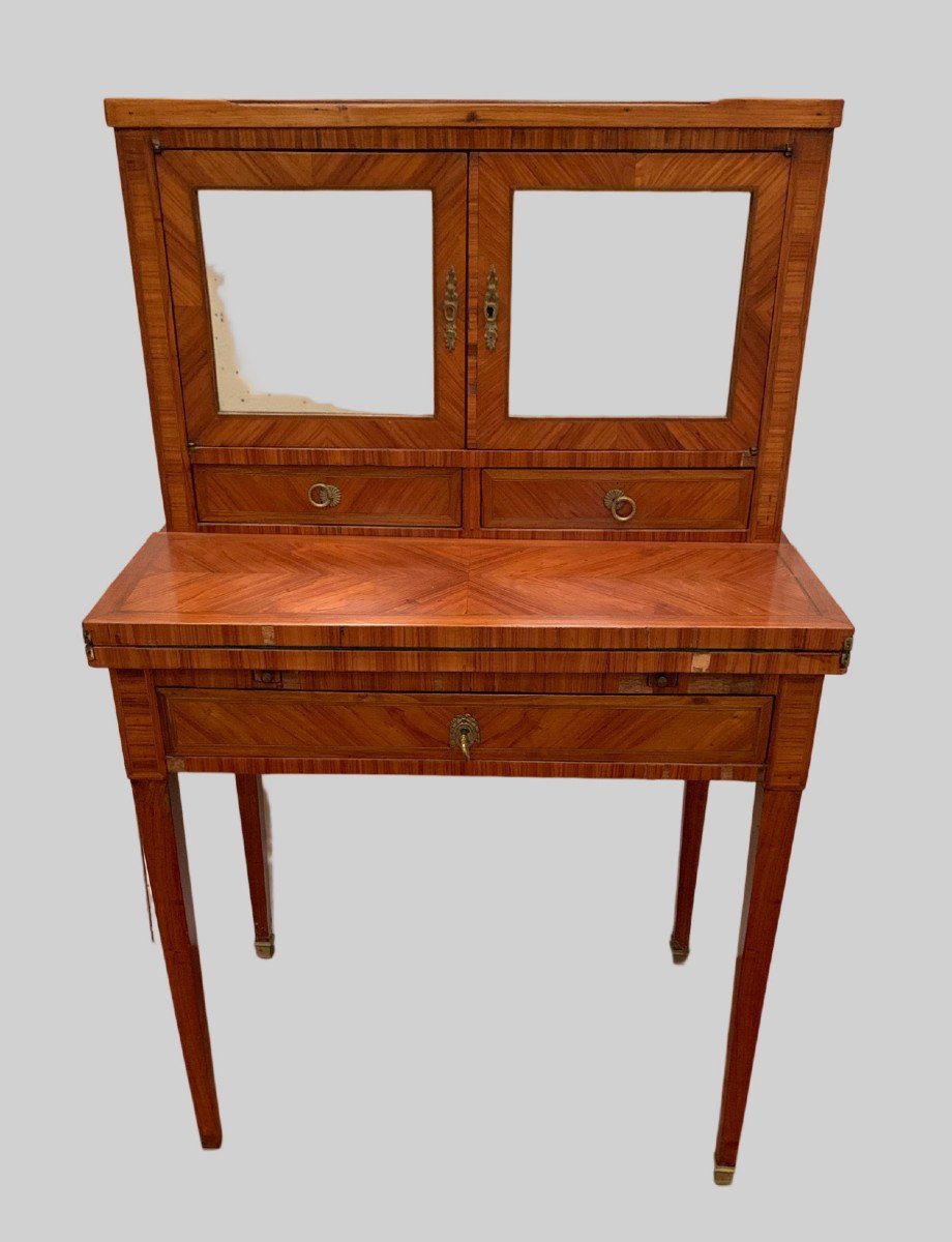 Bureau De Dame En Bois De Rose De Style Louis XVI XIX Siècle