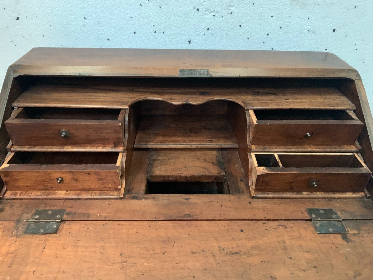 Louis XV Slope Desk In Solid Oak From The XVIII Century-photo-2