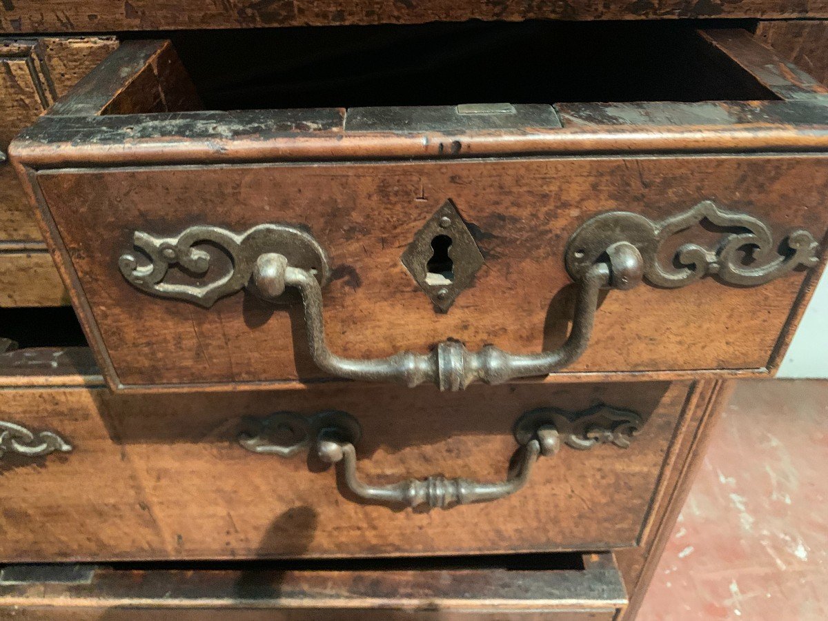 Louis XV Slope Desk In Solid Oak From The XVIII Century-photo-8