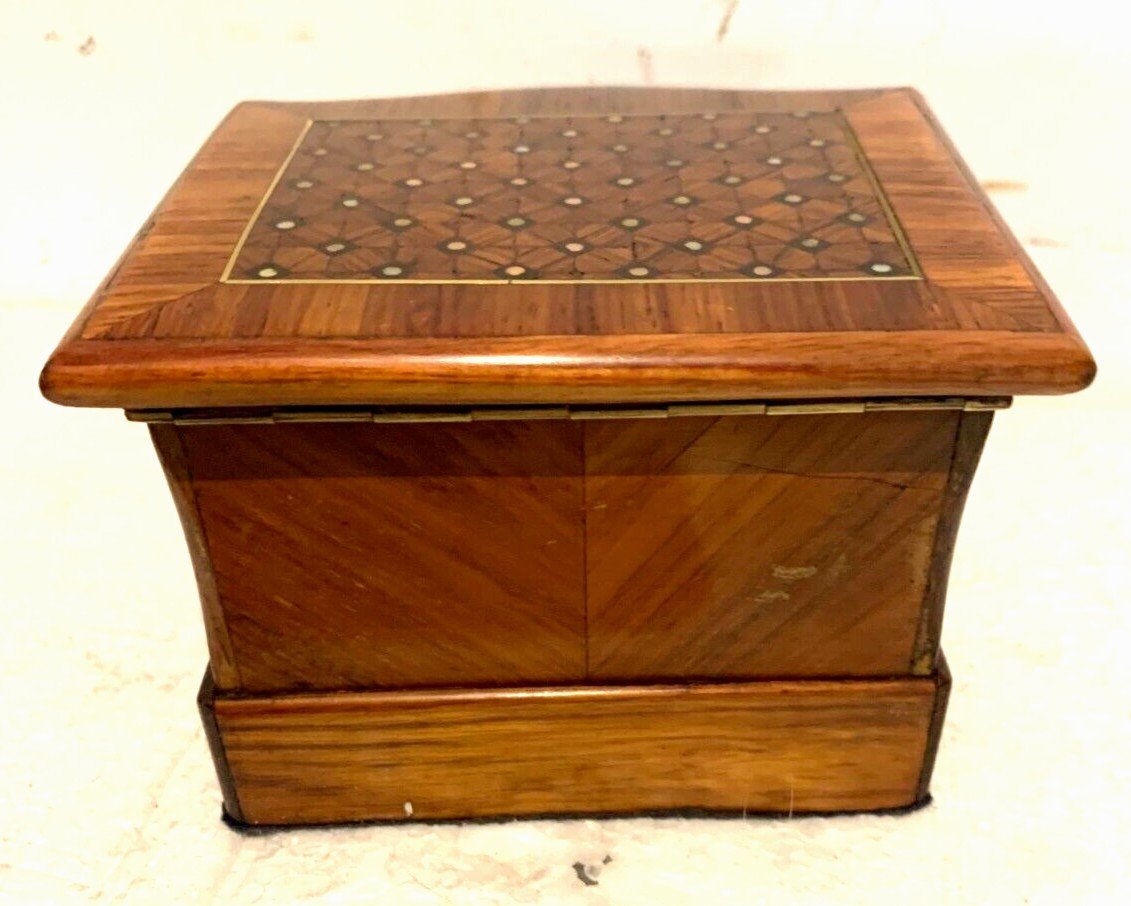 Pyrogen Box In Rosewood Napoleon III XIX Century-photo-3