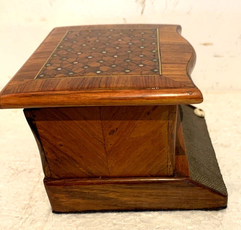 Pyrogen Box In Rosewood Napoleon III XIX Century-photo-5