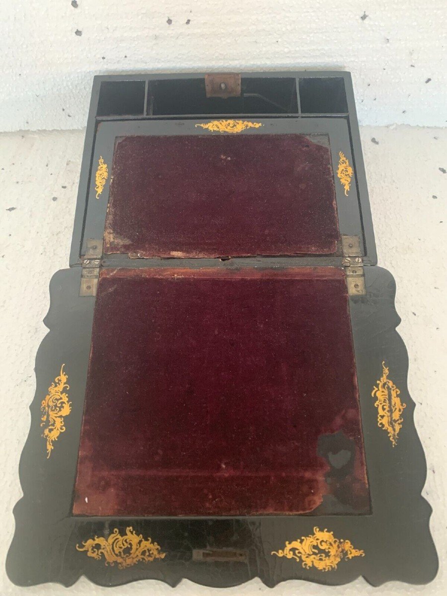 Burgoté Napoleon III Travel Writing Case XIX Century-photo-4