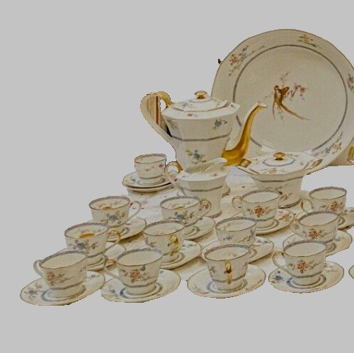 Limoges Par Theodore Haviland Service De Table De 83 Pièces XX Siècle-photo-8