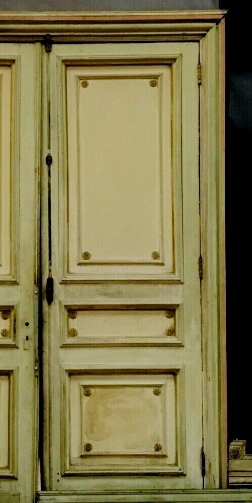  Double Haussmann Wooden Passage Doors Mas-photo-1