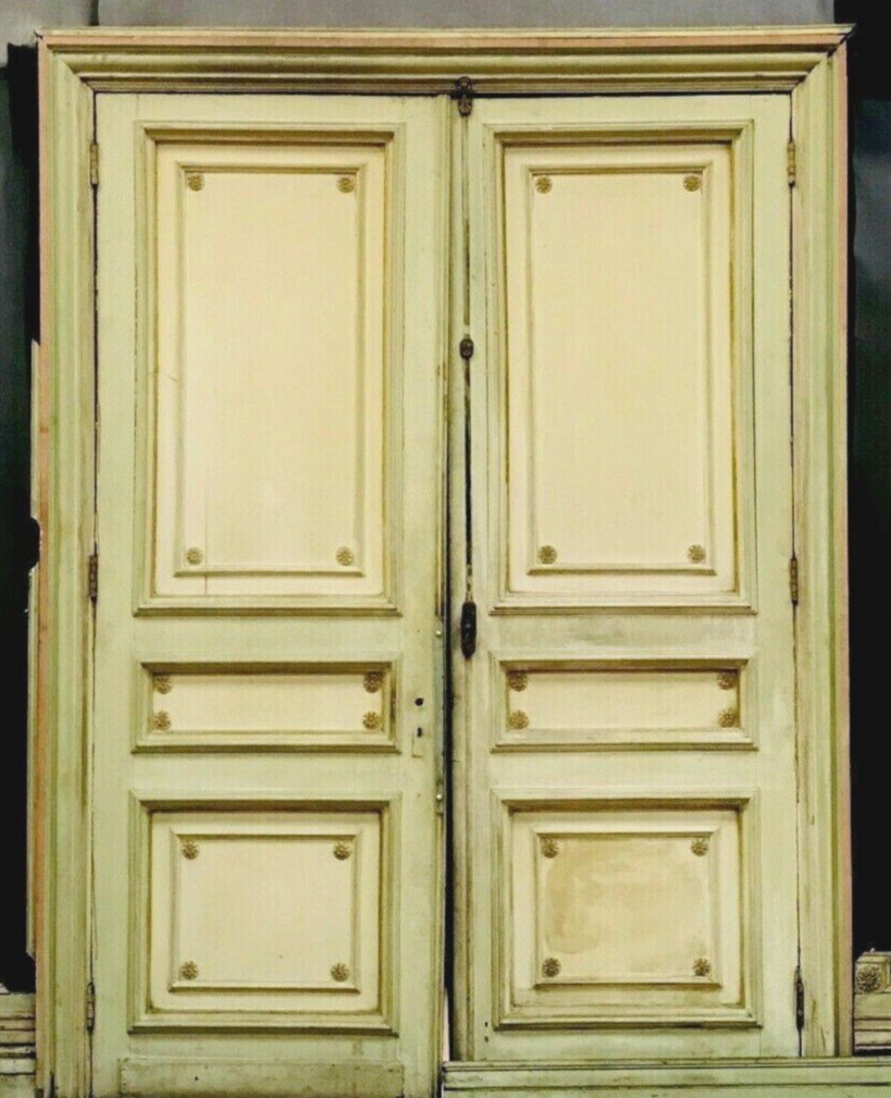 Do You Have One To Sell ? Sell Yours Double Haussmann Wooden Passage Doors Mas