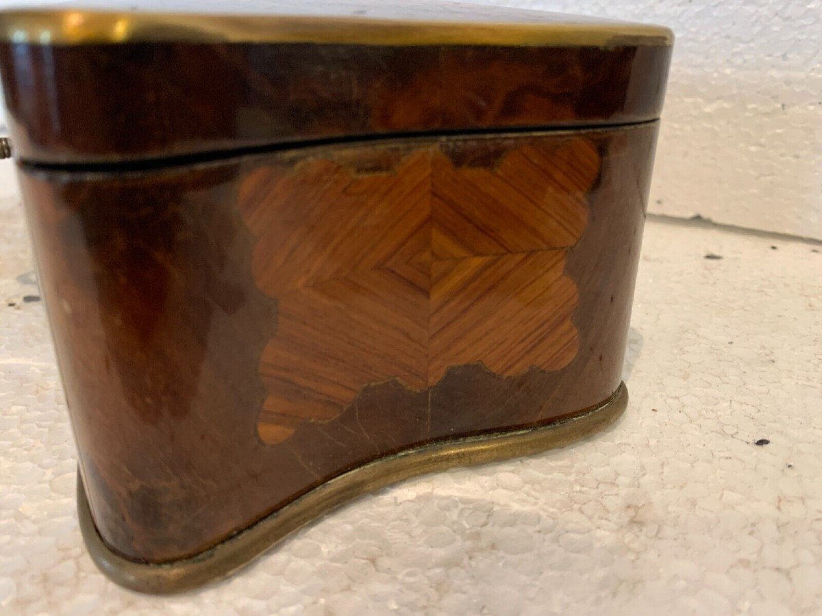Glove Box In Thuya Burl Napoleon III Boulle Marquetry XIX Century-photo-6