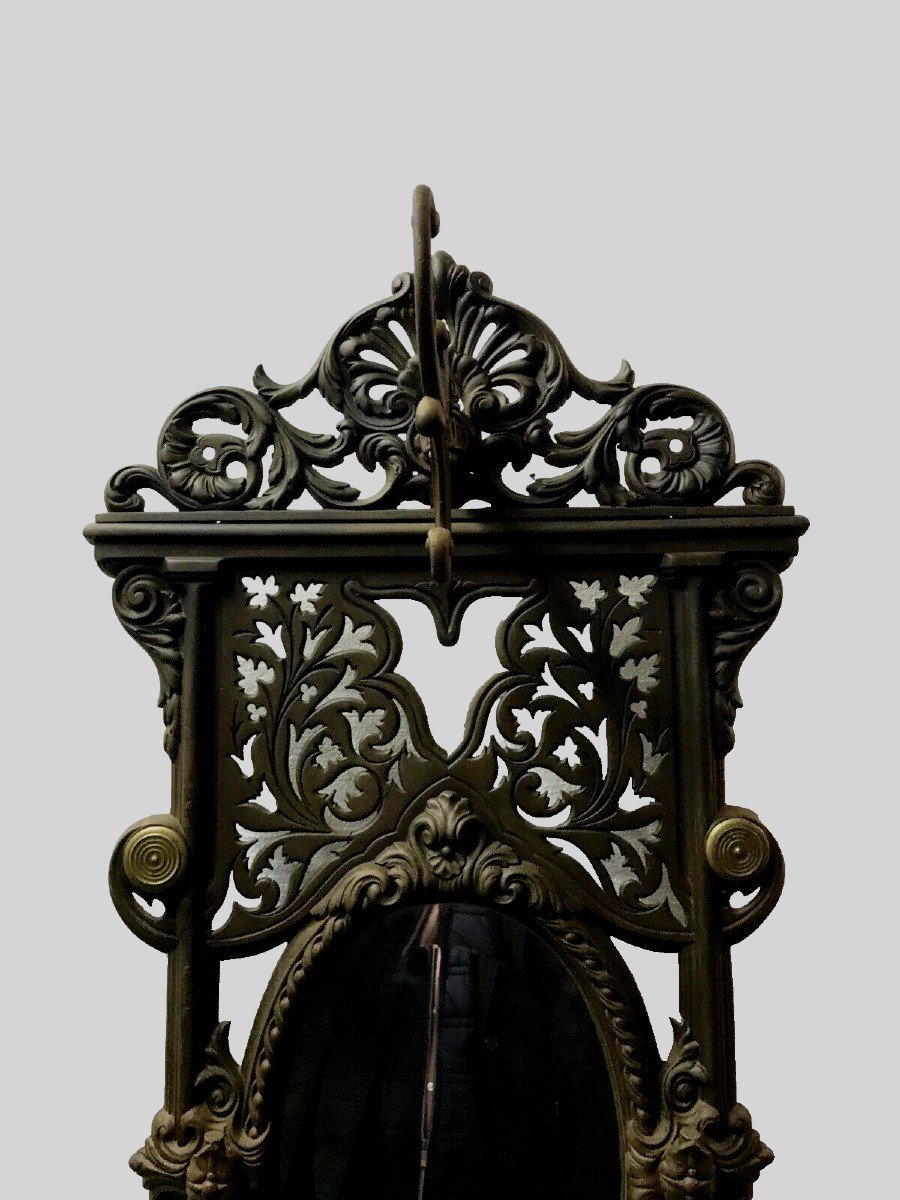Porte Manteaux Et Parapluies En Fonte De Fer XX Siècle-photo-2