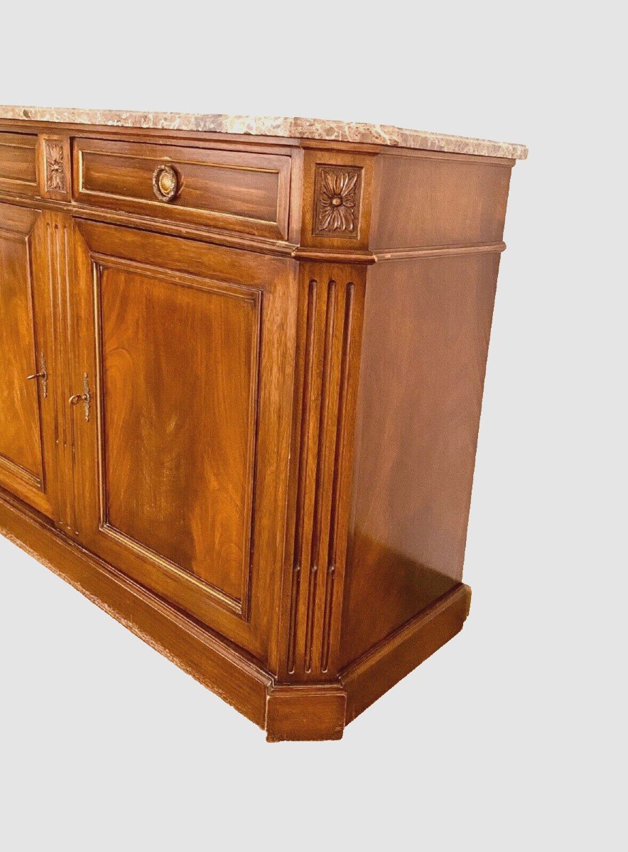 Buffet De Style Directoire En Acajou Et Placage XIX Siècle-photo-2