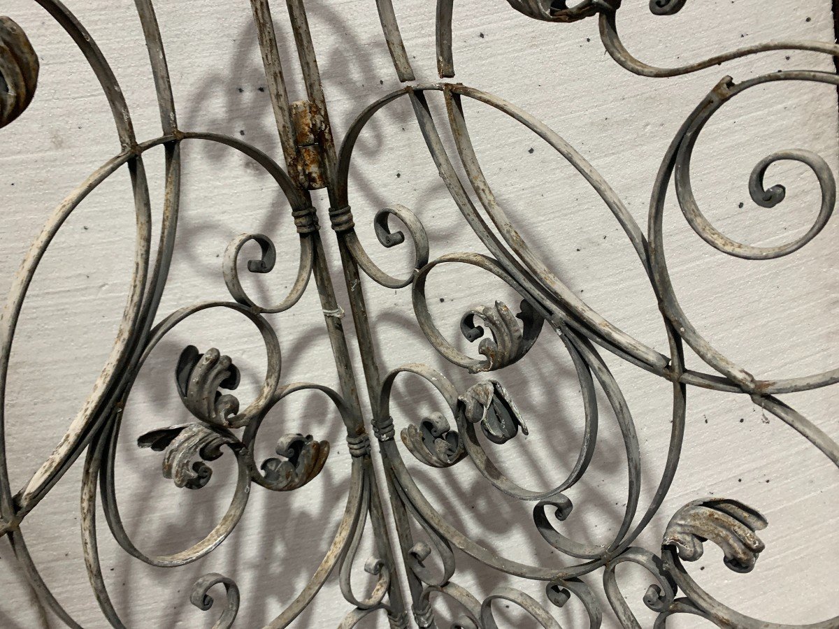 20th Century Wrought Iron Four-leaf Divider-photo-2