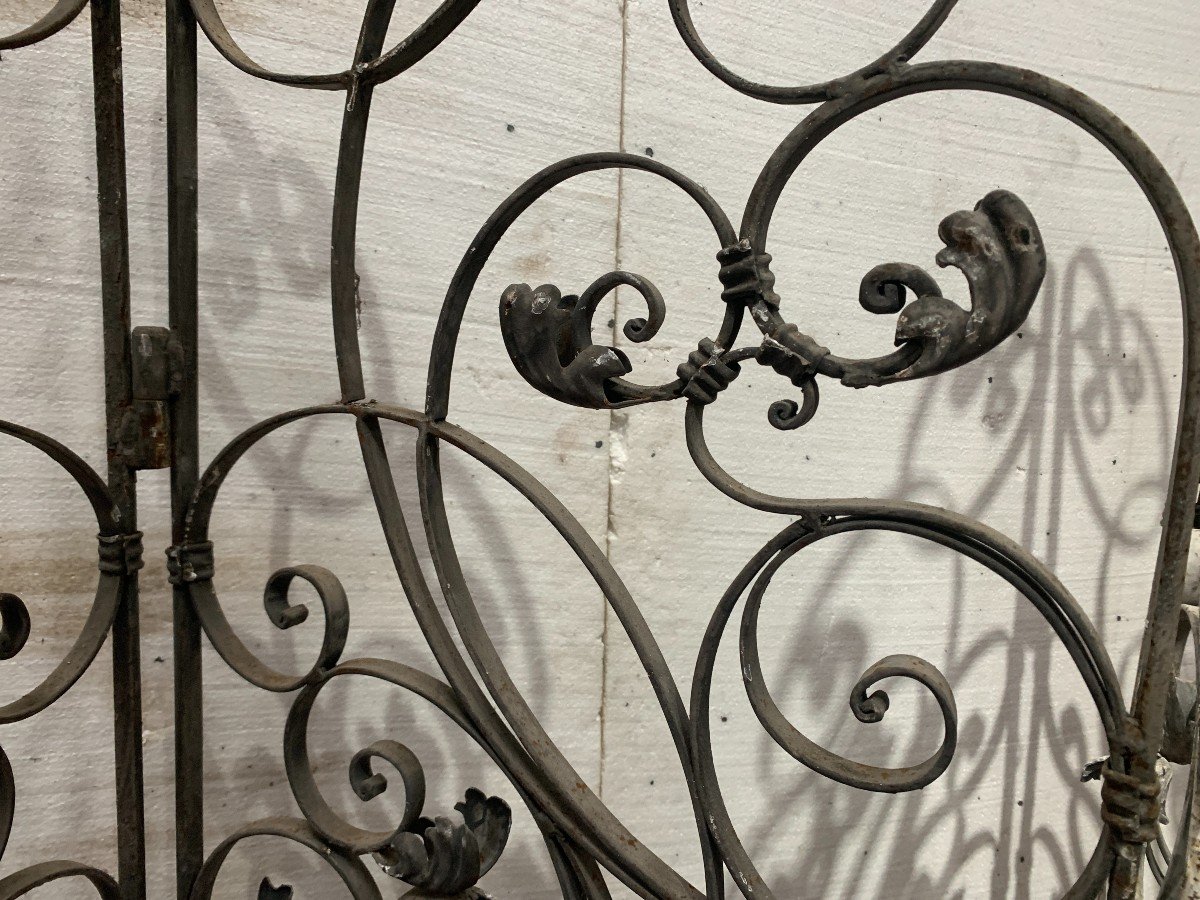 20th Century Wrought Iron Four-leaf Divider-photo-7