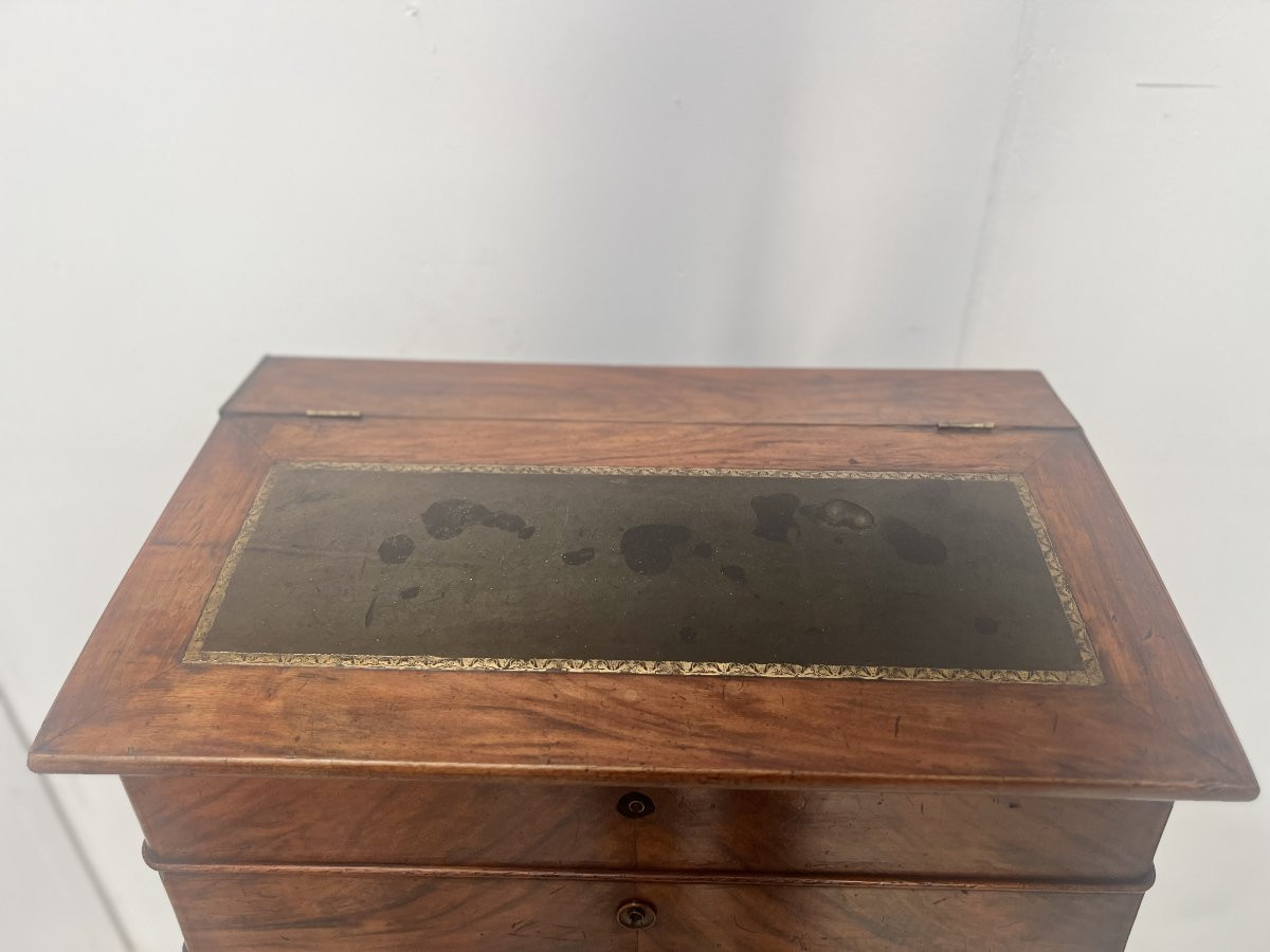 Old 19th Century Notary's Clerk's Desk-photo-2