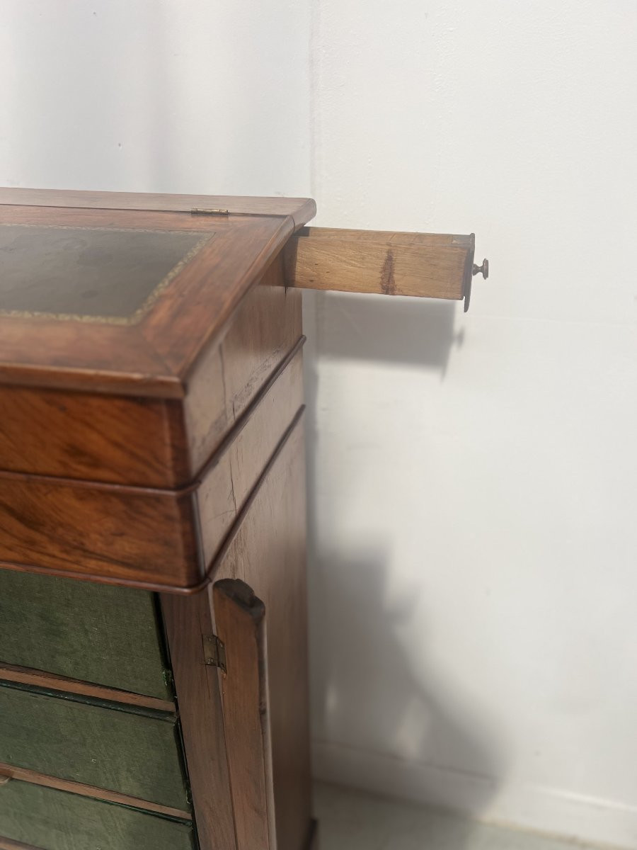 Old 19th Century Notary's Clerk's Desk-photo-7
