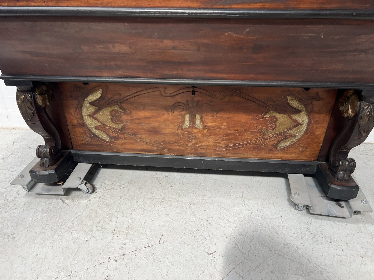 Art Nouveau Mechanical Piano "baileuil House In Lille 20th Century-photo-4