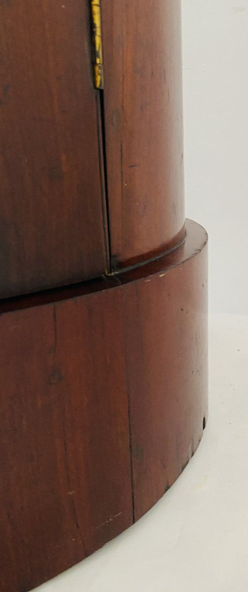 Napoleon III Mahogany And Veneer Bedside Table, 19th Century-photo-8