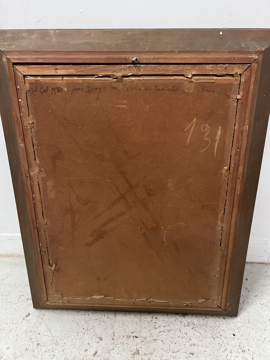 "woman With Bare Shoulders By Yves Diey" Bust Portrait-photo-5