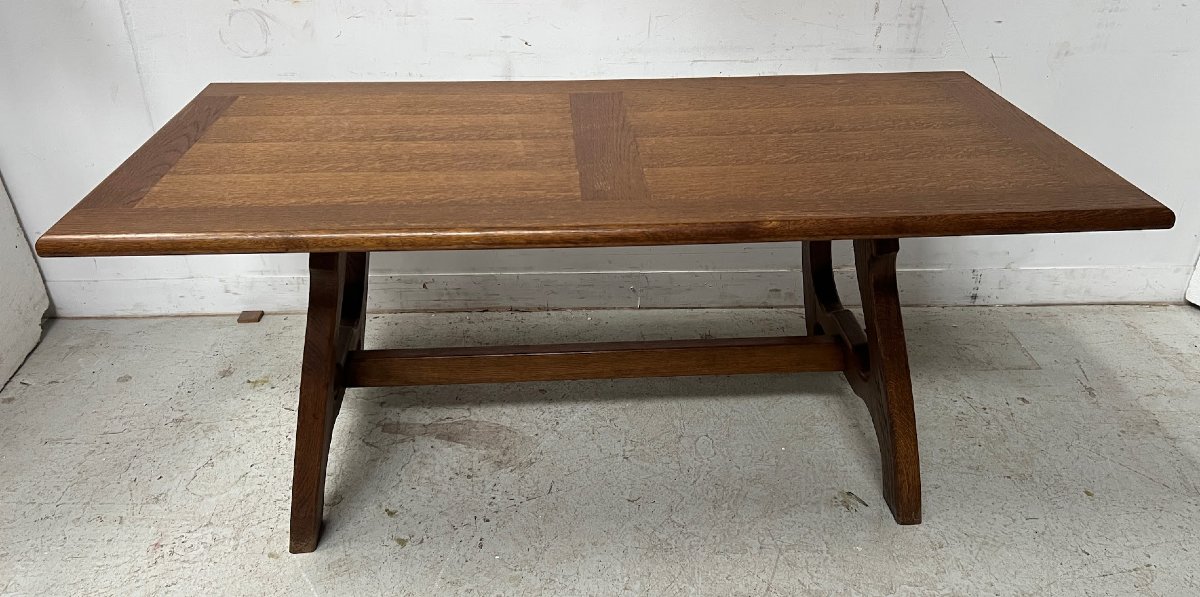 Dining Room Furniture XX Century Table And Chairs-photo-3