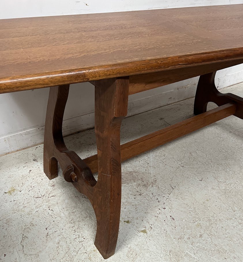 Dining Room Furniture XX Century Table And Chairs-photo-2