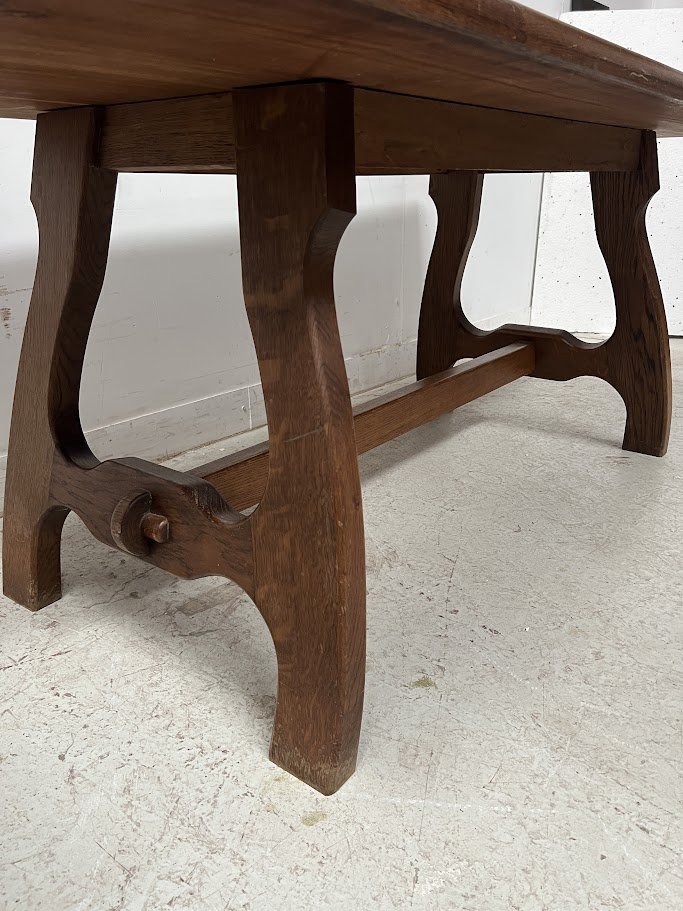 Dining Room Furniture XX Century Table And Chairs-photo-5