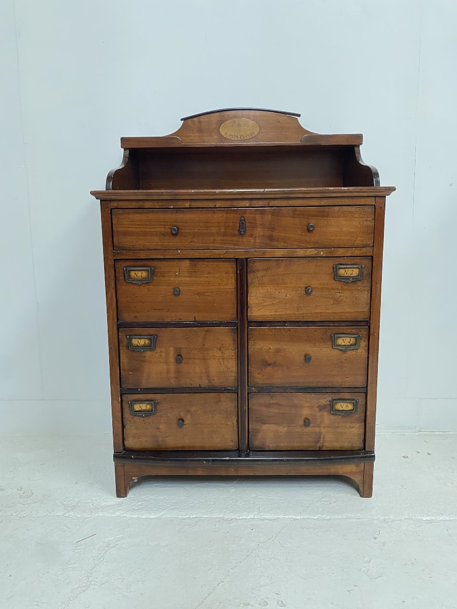 20th-century English-style Chest Of Drawers-photo-1