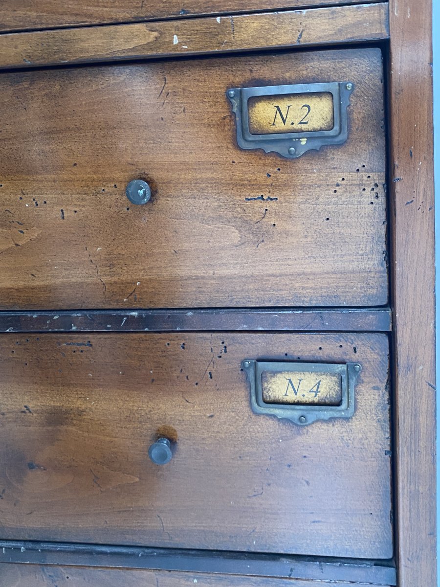 20th-century English-style Chest Of Drawers-photo-3