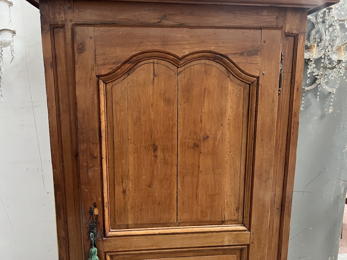 19th-century Solid Cherry Wood Stocking Frame-photo-2