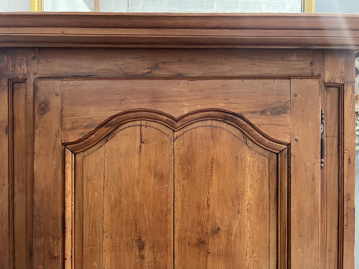 19th-century Solid Cherry Wood Stocking Frame-photo-7