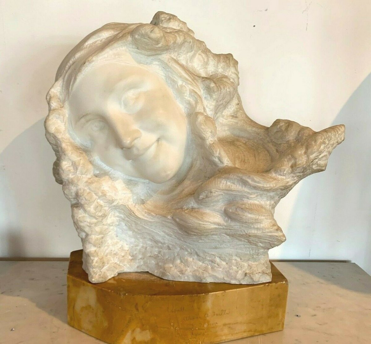 Groupe En Marbre De Carrarre Prof Pattarino Sculpture En Marbre XX Siècle