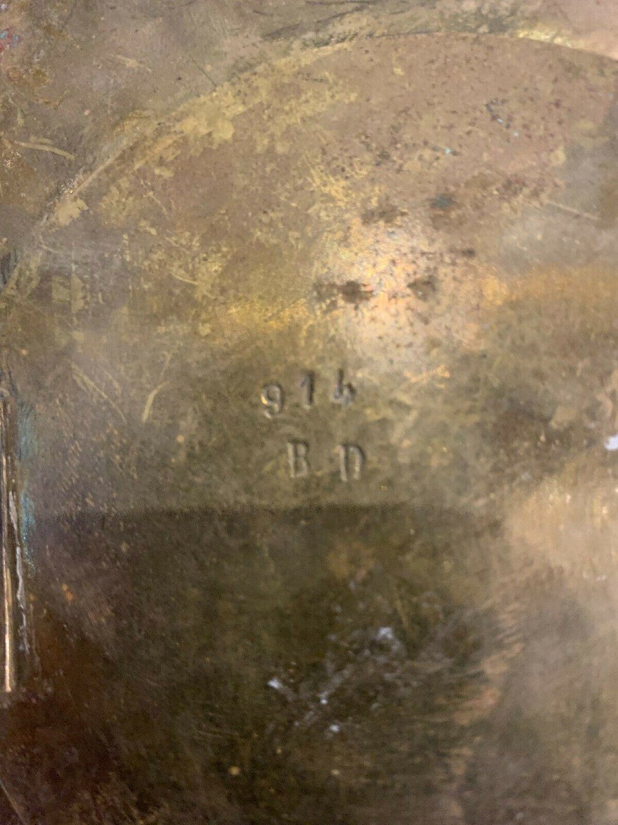 Cartel d'Applique En Bronze Ciselé A Décor De Mascaron XIX Siècle-photo-6