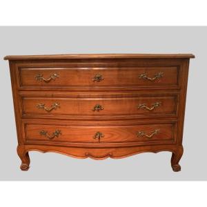 Chest Of Drawers With Curved Facade In Provençal Style XVIII Century