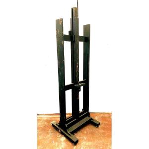 Double Sided Painting Easel In Blackened Wood XX Century