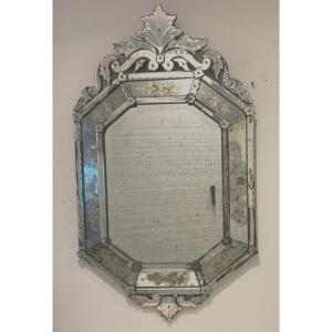 Venetian Mirror A Pare Close XX Century