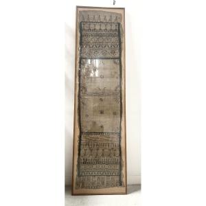 Panneau décoratif a motif polynésien XX siècle