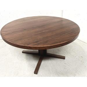 Scandinavian Dining Table In Rosewood Veneer "john Mortensen" 20th Century