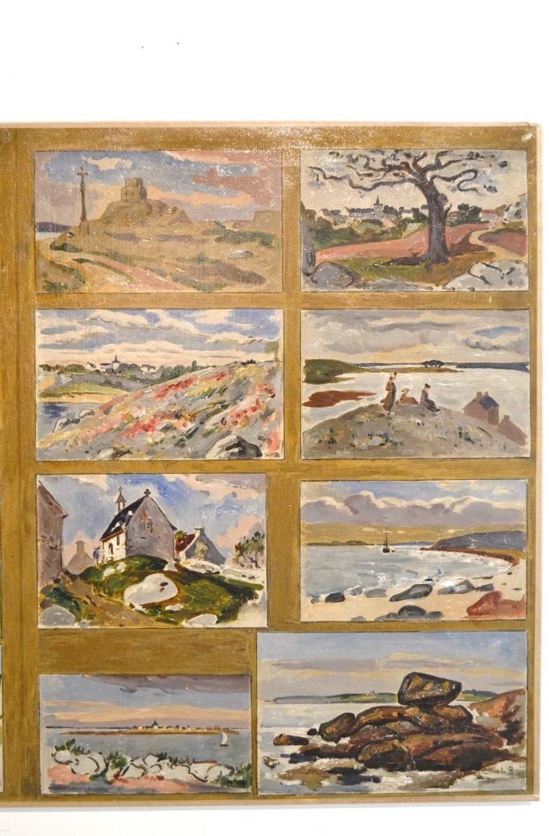 Landscape Scenes In Slideshow, First Half Of The 20th Century.-photo-3
