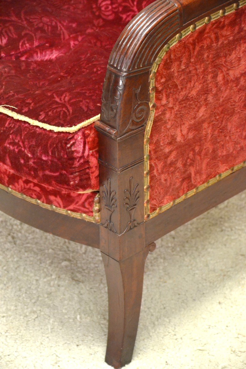 Mahogany Shepherdess From The Restoration Period-photo-2