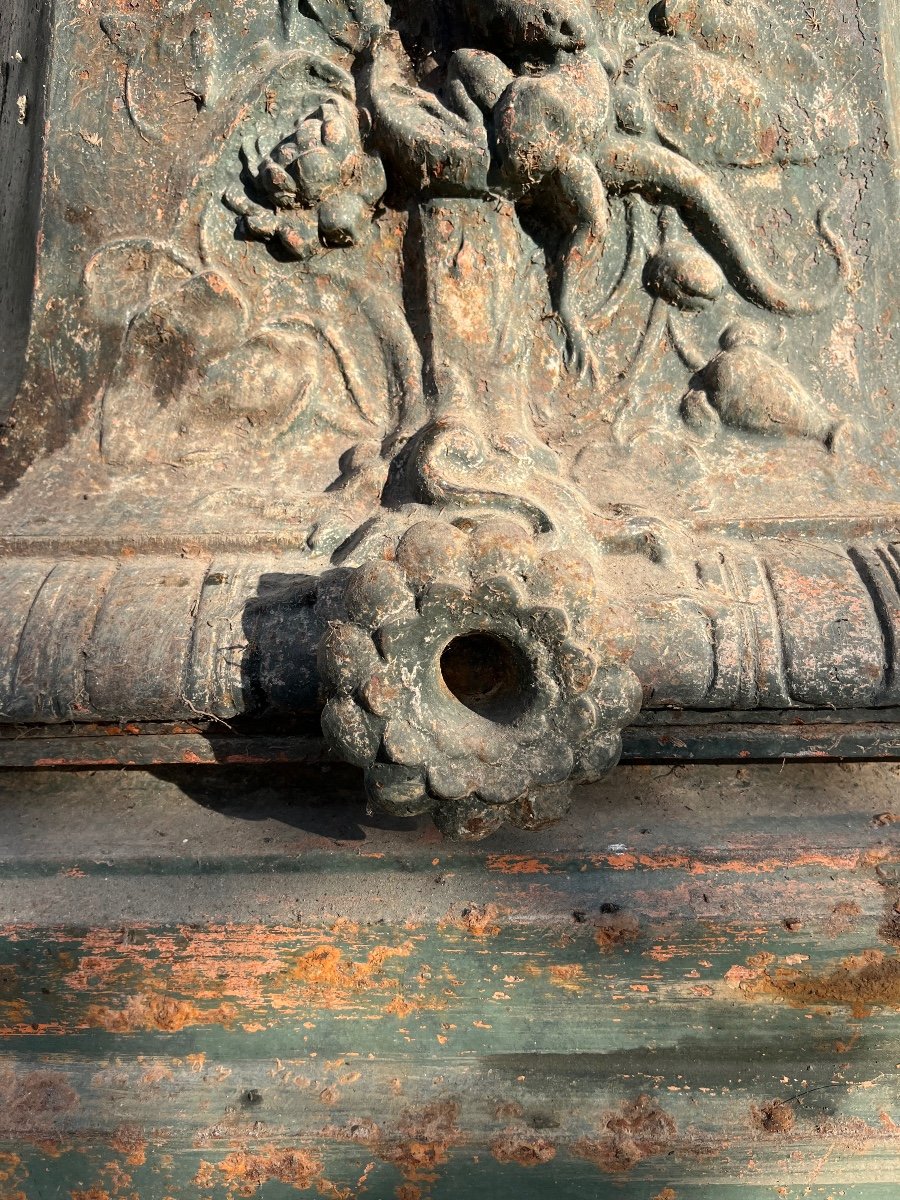 Fontaine De Place En Fonte  De Val D’osne-photo-4