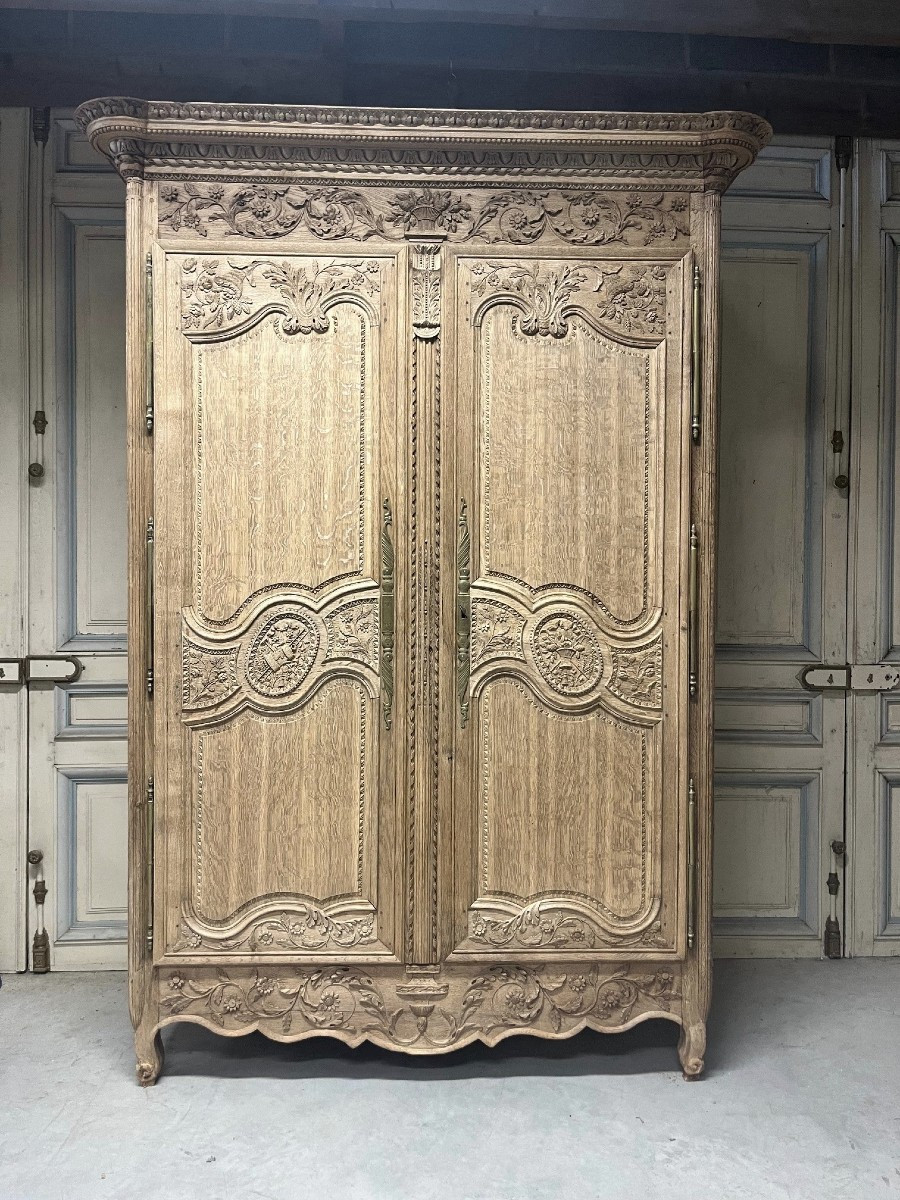 Norman Wedding Wardrobe, Vire Region, 19th Century