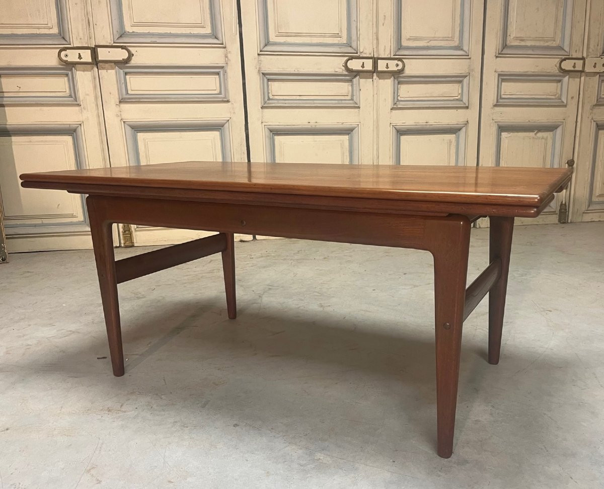 Teak Coffee Table By Kai Kristiansen, 1960s-photo-2