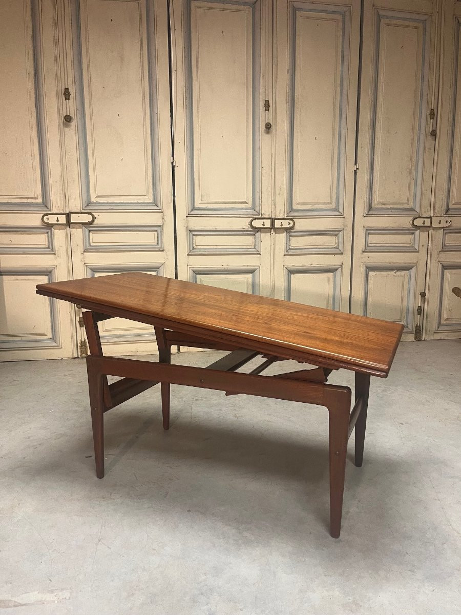 Teak Coffee Table By Kai Kristiansen, 1960s-photo-4