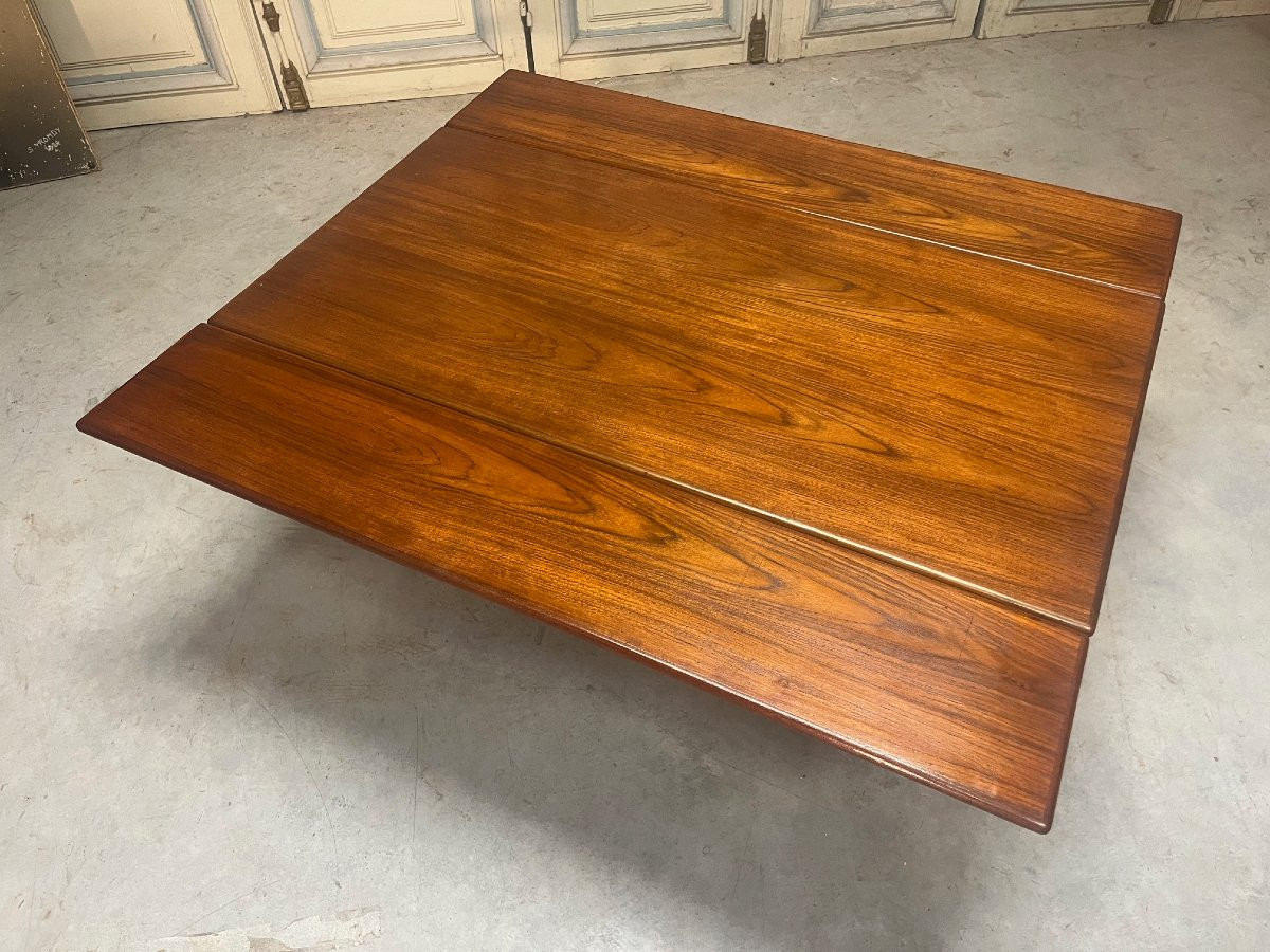 Teak Coffee Table By Kai Kristiansen, 1960s-photo-1