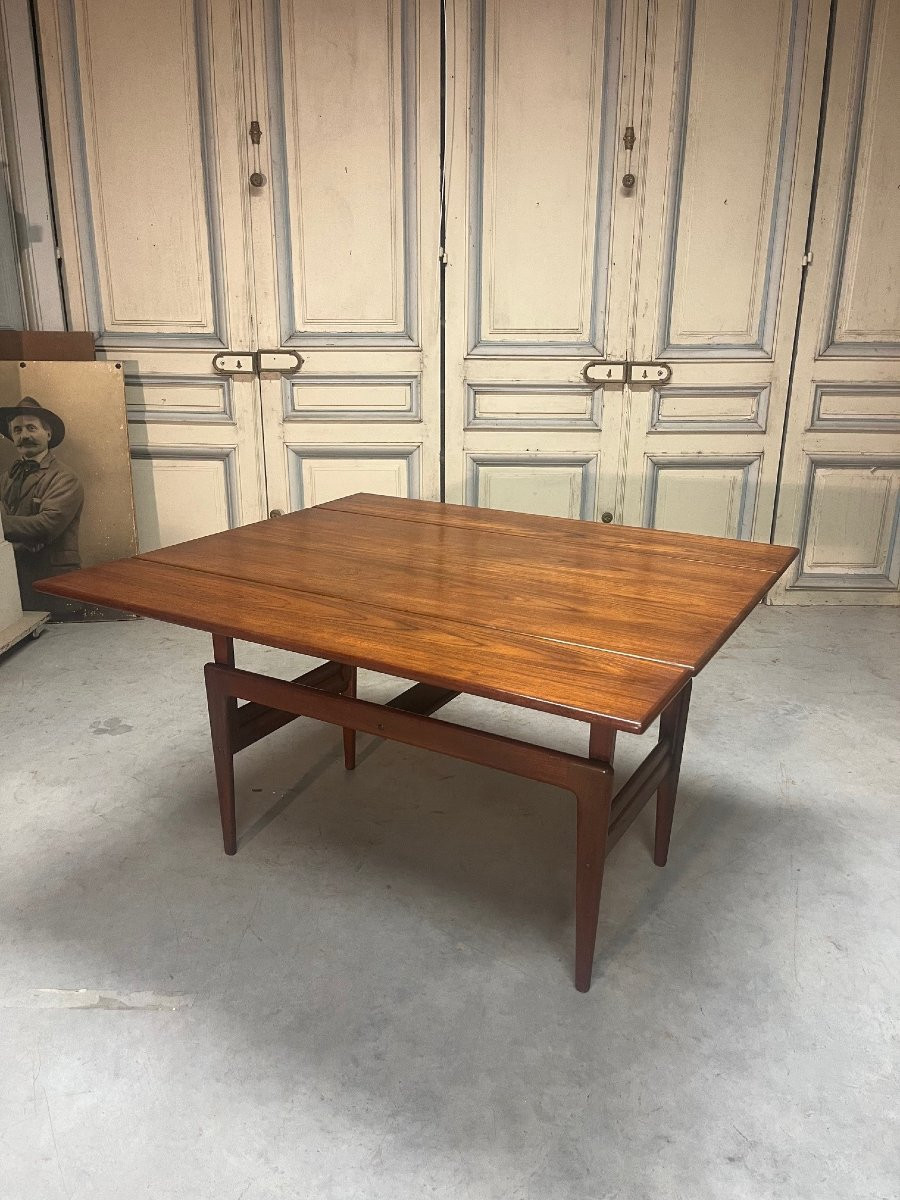Teak Coffee Table By Kai Kristiansen, 1960s-photo-3
